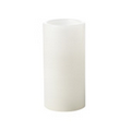 6" Flameless LED Unscented Wax Candle w/ Timer